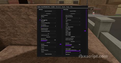 Da Hood: Silent Aim, Aim Lock, Walkspeed Scripts | RbxScript