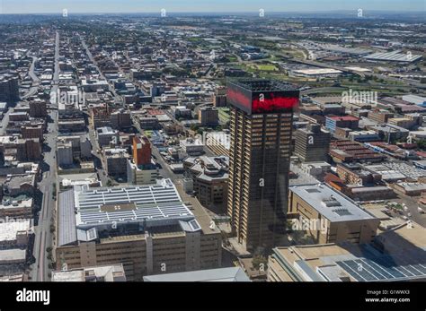 The Johannesburg city skyline Stock Photo - Alamy