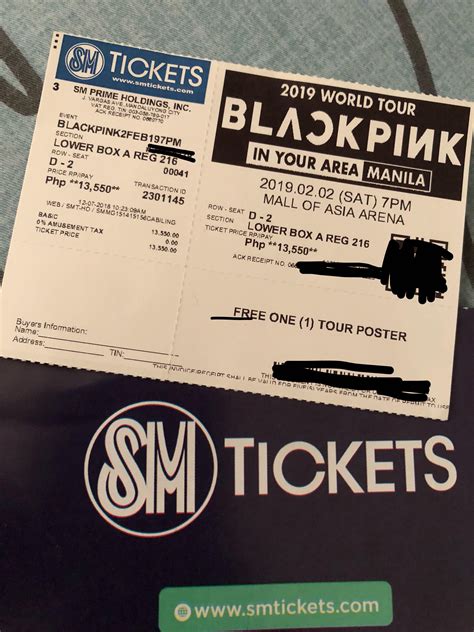 BlackPink concert ticket, Tickets & Vouchers, Event Tickets on Carousell