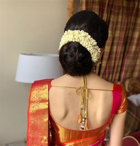 Traditional Indian Bun Hairstyles For Saree Hairstyle Catalog | Hot Sex ...