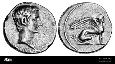 Photo coins of Ancient Rome Stock Photo - Alamy