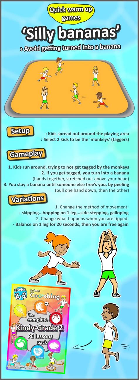 Complete Kindergarten - Grade 2 PE Games - Elementary physical education lessons | Gym games for ...