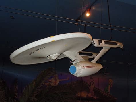 Starship Enterprise model from Star Trek The Motion Picture on display ...