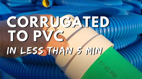 how-to-connect-corrugated-pipe-to-pvc - French Drain Systems | Curtain ...