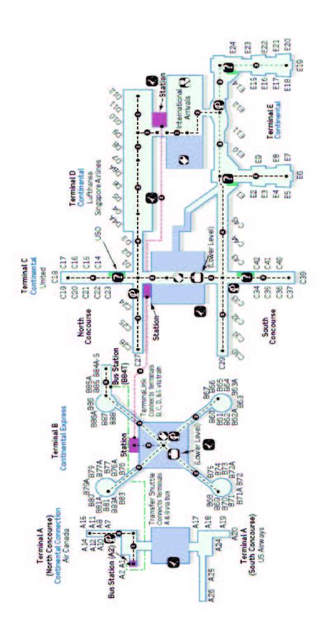 5. IAH Terminals and Gates | Download Scientific Diagram