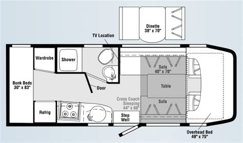 Sprinter Van Floor Plans