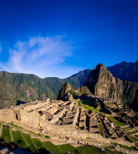 Ancient City of Machu Picchu Stock Photo - Image of ancient, city: 160145538