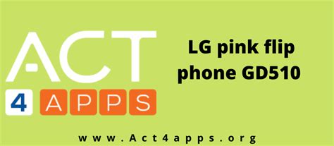 LG pink flip phone GD510 Pop Pink Mobile Phone Review - Act4apps