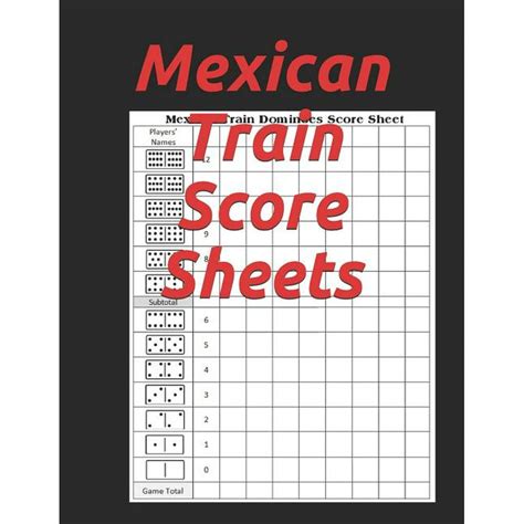 Mexican Train Score Sheets: Mexican Train Dominoes Score Sheet ...