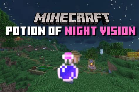 How to Make Potion of Night Vision in Minecraft