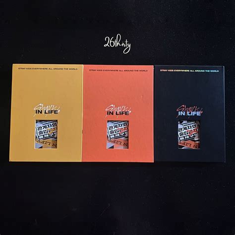 Stray Kids In Life album set, Hobbies & Toys, Music & Media, CDs & DVDs on Carousell