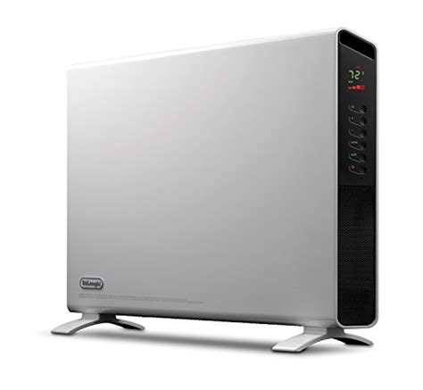 De'Longhi Convection Panel Heater, White & Mica Thermic Panel Heater, Full Room Quiet 1500W ...