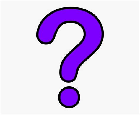 Bold Purple Question Mark Clipart - Question Mark Clipart PNG Image | Transparent PNG Free ...