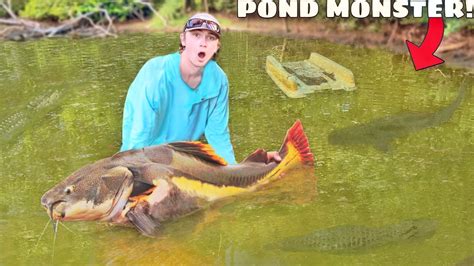 I Finally CAUGHT the POND MONSTER! - YouTube