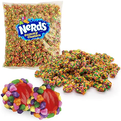 Nerds Gummy Clusters 2lb, Bulk Gummy Candy Pack – Tangy and Sweet Gummy Clusters with Chewy ...