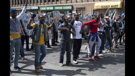 Baltimore protests turn violent; police injured | CNN