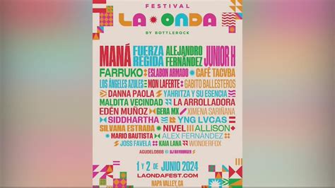 La Onda Festival lineup announced