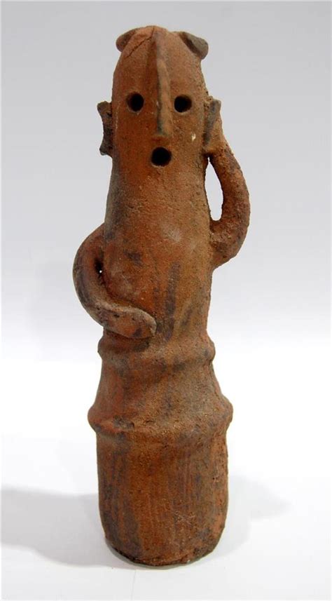 Sold Price: A Rare Red Clay Haniwa Figure, after Kofun Period Japan, 6th-7th Century - Invalid ...