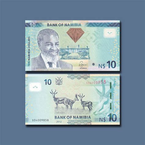 Namibia 10 Dollars banknote of 2012 | Mintage World