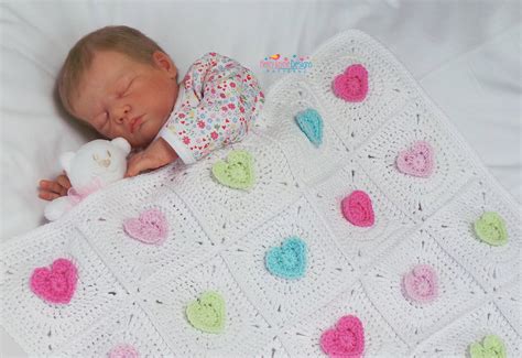 All Heart Blanket Crochet Pattern USA – Kerry Jayne Designs Ltd