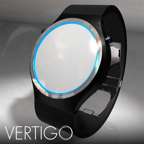 Vertigo LCD Watch Design by Scheffer Laszlo - Tuvie