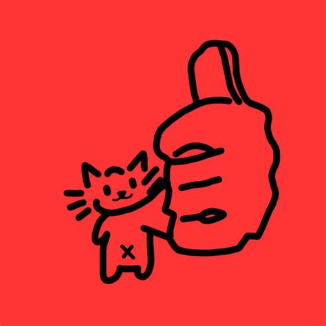 cat giving u a thumbs up in 2024 | Thumbs up drawing, Emoji drawing ...