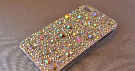 DIY Rhinestone iPhone Cases