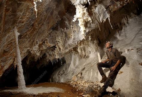 Cave formations - Stock Image - C008/5012 - Science Photo Library