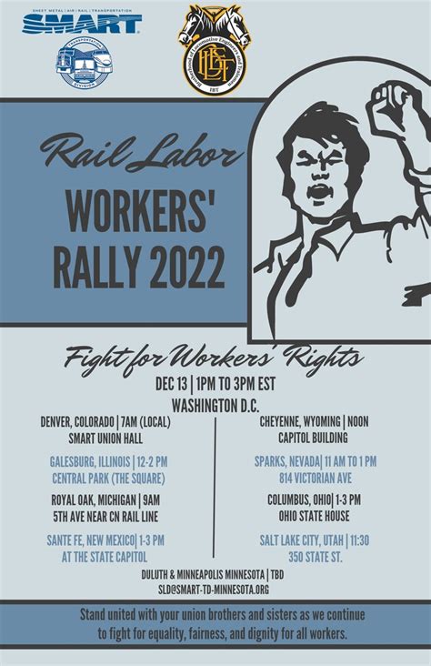 Railroad Workers United on Twitter: "RT @APWUnational: APWU stands with rail workers! Tomorrow ...