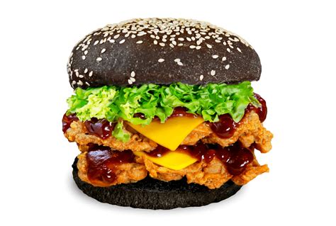 Double Premium Chicken Burger - Borenos Fried Chicken | Kota Kinabalu