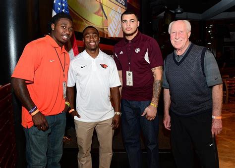 Finalists Sammy Watkins of Clemson, Brandin Cooks of Oregon State, Mike ...