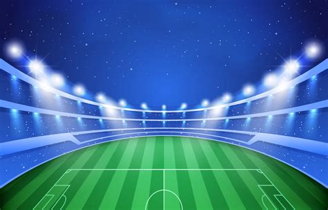 Soccer Stadium Background 2870046 Vector Art at Vecteezy