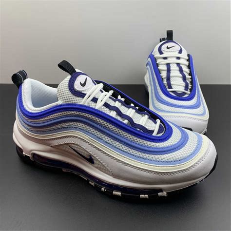 Nike Air Max 97 “Blueberry” White/Blue-Black For Sale – The Sole Line