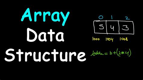 Array data structure - YouTube