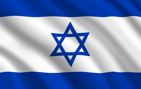 israelí bandera, Israel país nacional identidad 23496972 Vector en Vecteezy