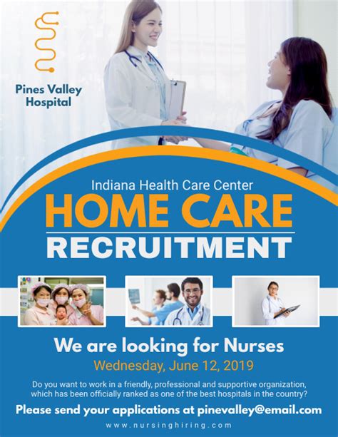 Home Health Care Flyer Templates