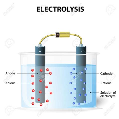 Anode and Cathode in Electrolysis