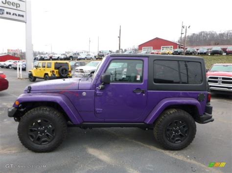 2016 Xtreme Purple Pearl Jeep Wrangler Sahara 4x4 #109978644 Photo #3 | GTCarLot.com - Car Color ...