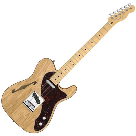 DISC Fender American Deluxe Telecaster Thinline, MN, Natural at ...