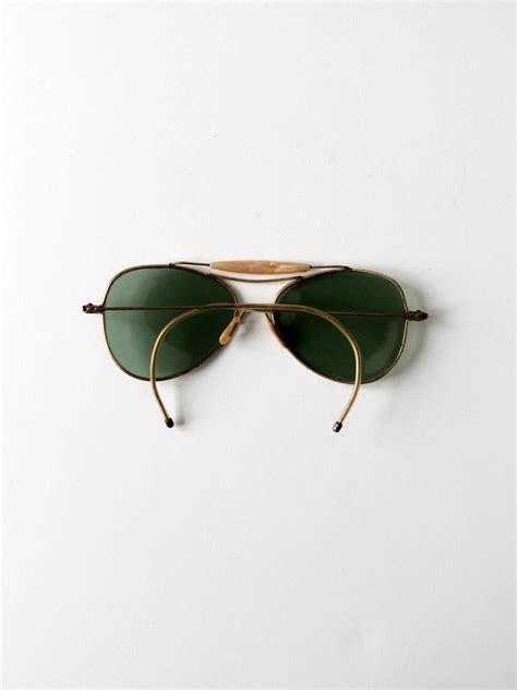 vintage aviator sunglasses – 86 Vintage