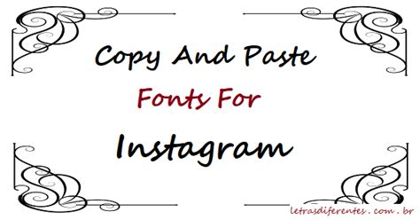 Copy and Paste Fonts for Instagram - Psfont tk