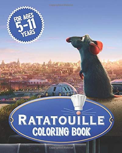 Ratatouille Coloring Book: Coloring Book For Kids | Activity Book For ...