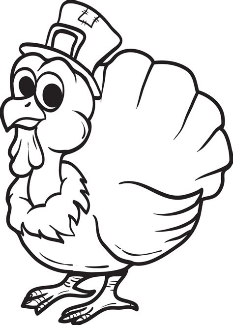 Coloring Pages Turkey Printable