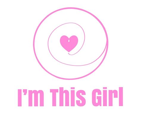 "I'm This Girl Official Logo" by imthisgirl-shop | Redbubble