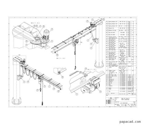 13+ jib crane dwg - HannahMireya