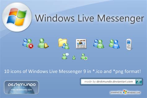 All WLive Messenger Icons by deskmundo on DeviantArt