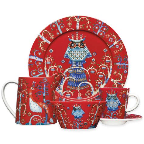 Iittala Taika Red Dinnerware Collection (Seasonal) – Speranza Design ...