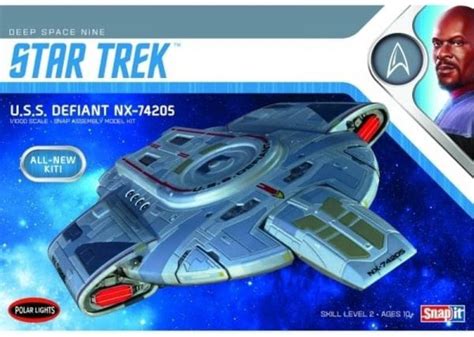 Polar Lights: 1/1000 Star Trek USS Defiant - Model Kit | at Mighty Ape NZ