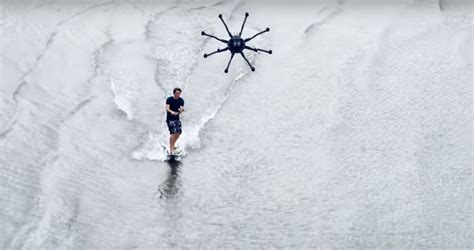 Drone Surfing: No Wind Needed | GearJunkie