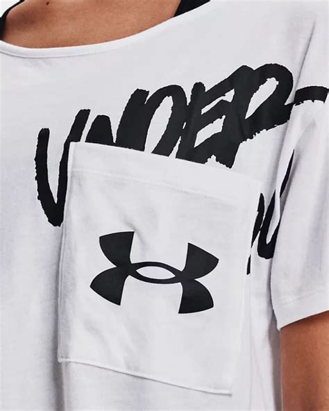 Women's UA Oversized Wordmark Graphic T-Shirt | Under Armour HK